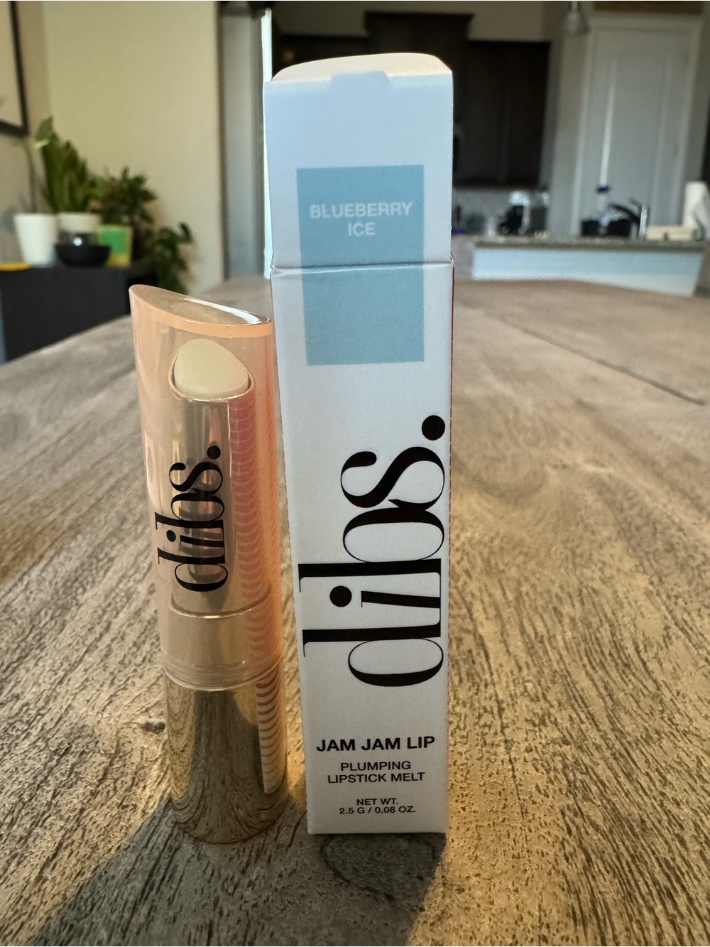 Dibs Jam Jam Lip Plumping Lipstick Melt — Blueberry Ice